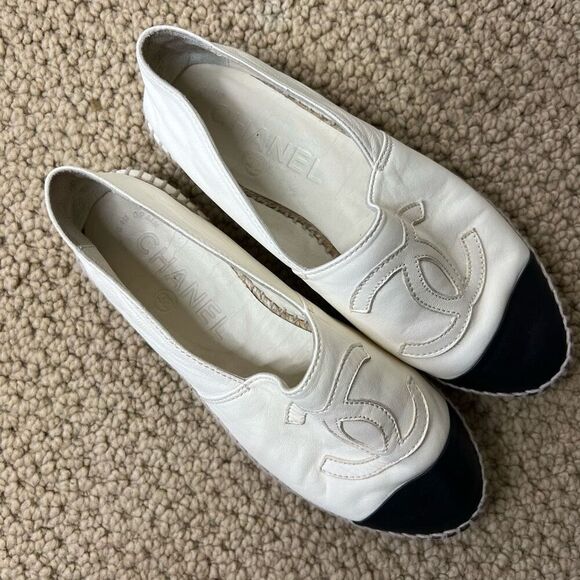 Chanel Leather Espadrilles - Picture 3 of 6